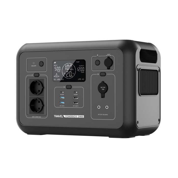 Портативна електростанція Volt Polska TRAVEL POWERBOX 2400 (1200 Вт)