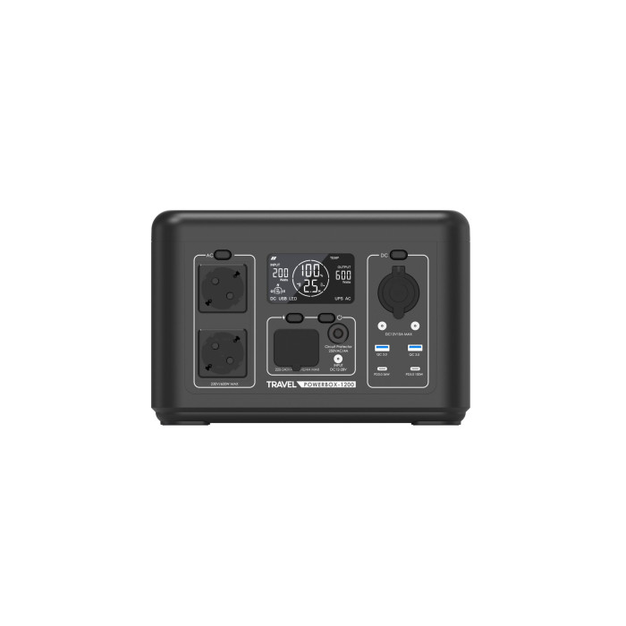 Портативна електростанція Volt Polska TRAVEL POWERBOX 1200 (600 Вт)