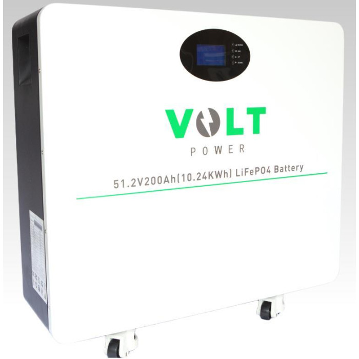 Літієва акумуляторна батарея VOLT POWER LiFePO4 LFP-W51.2-200Ah 10.24kWh
