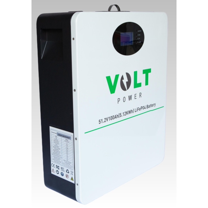 Літієва акумуляторна батарея VOLT POWER LiFePO4 LFP-W51.2-100Ah 5.12kWh 100A