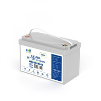 Акумулятор Volt Polska  LiFePO4 12V 100 Ah (150A) Bluetooth + нагрівальний килимок