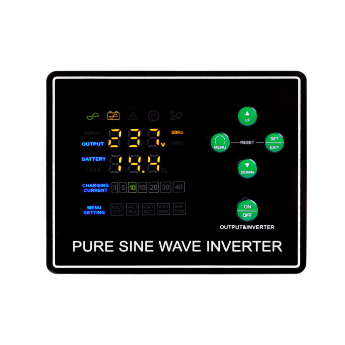 Джерело безперебійного живлення Volt Polska SINUS PRO 1200 E PLUS 12/230V (800/1200W) [LiFePO4, MENU]