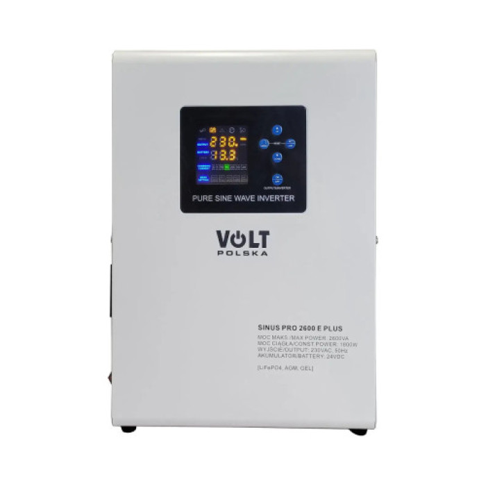 Джерело безперебійного живлення Volt Polska SINUS PRO 2600 E PLUS 24/230V (1800/2600W)